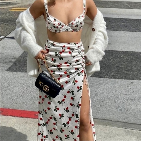 For Love And Lemons Love Song Bra White - Picture 7 of 9